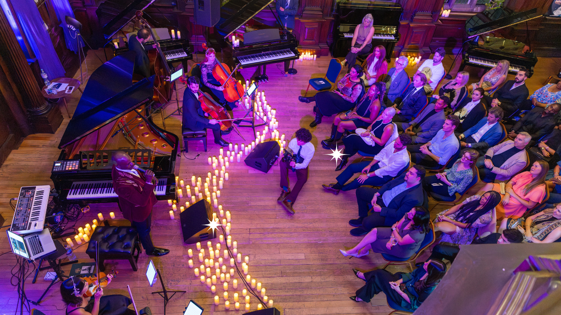 A Night to Remember: The First Candlelight Session with OKIEM